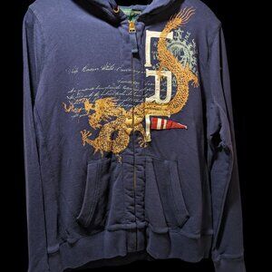 Women's Hoodie by Lauren Ralph Lauren Jeans Co / St Tropez, Size Large